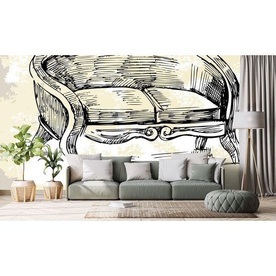 Tapeta starožitné křeslo