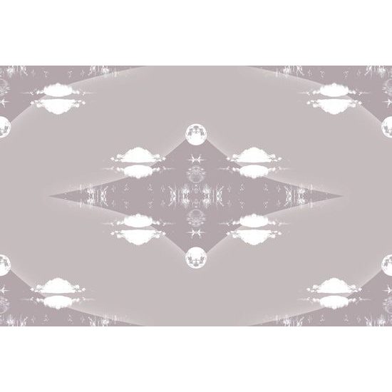 Samolepící tapeta abstraktní obrazce na béžovém pozadí