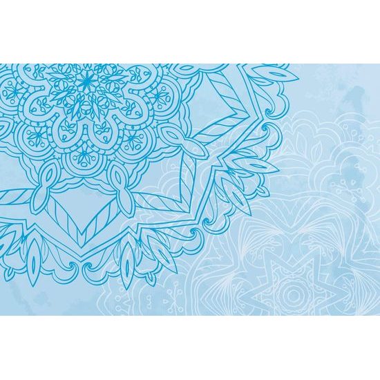 Tapeta ledová Mandala