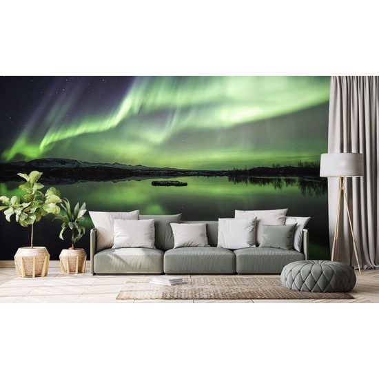 Samolepící fototapeta zázračná polární záře