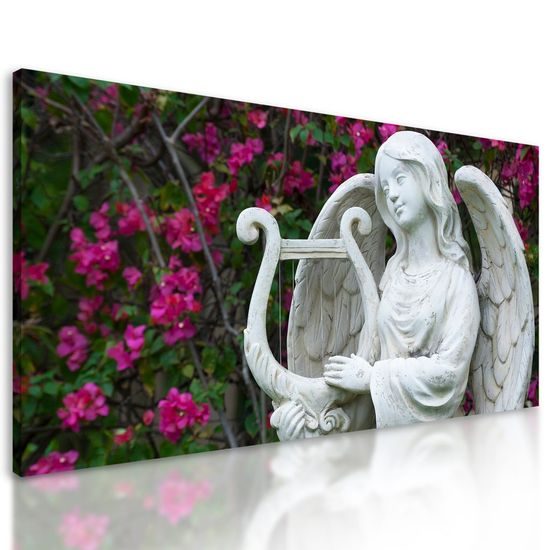 Obraz nádherný zpívající anděl