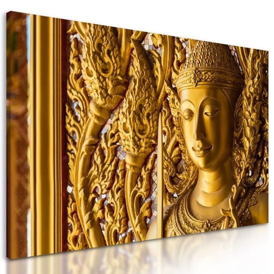 Obraz zlatý Buddha