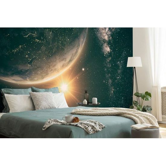 Fototapeta dotek Země s mléčnou cestou