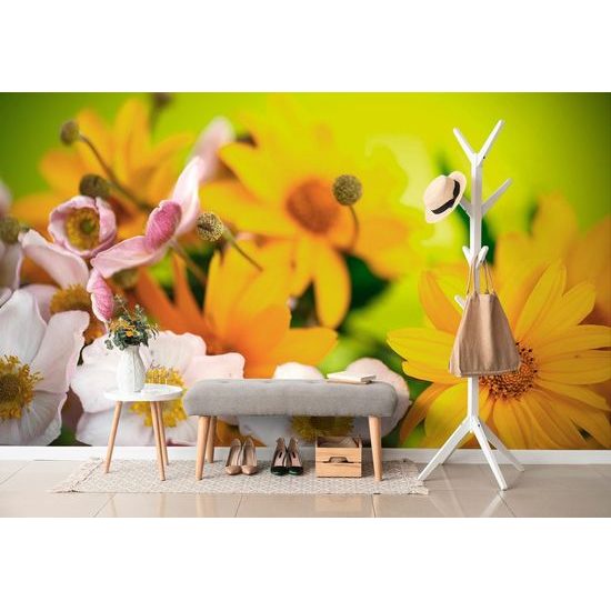 Samolepící fototapeta kytice květin
