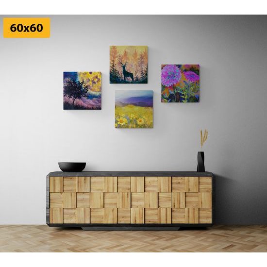 Set obrazů kouzlo přírody