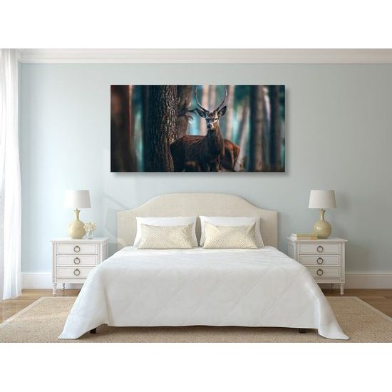 Obraz setkání s jelenem