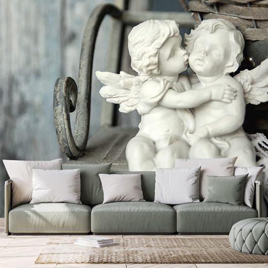 Samolepící fototapeta láskyplní anjelici