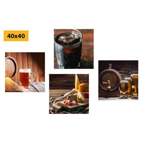 Set obrazů letní osvěžení