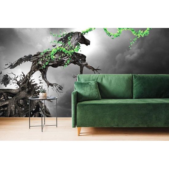 Tapeta kůň ve fantasy provedení