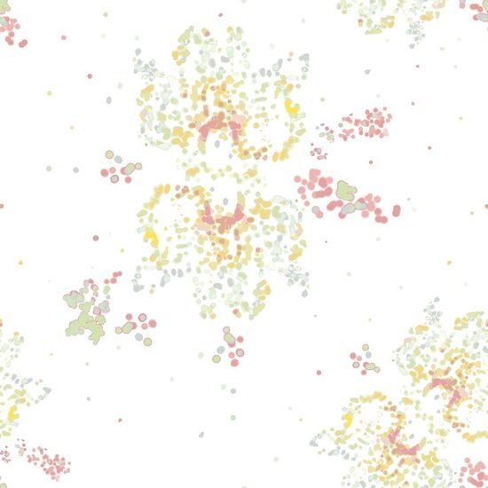 Tapeta abstraktní obrazce na bílém pozadí