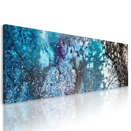 Obraz abstrakce zimní přírody