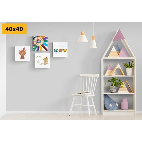 Set obrazů dětská radost