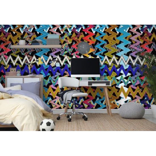 Samolepící tapeta vzor v různých barvách