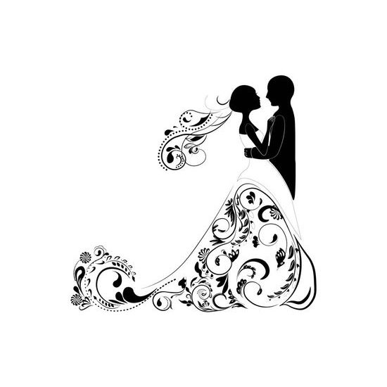 Tapeta novomanželé