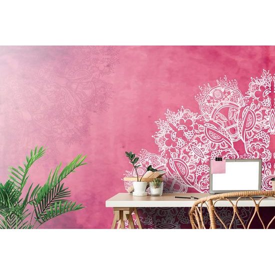 Samolepící tapeta nádherná Indická Mandala