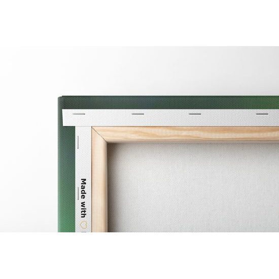 Obraz detail zaměřený na kapku rosy