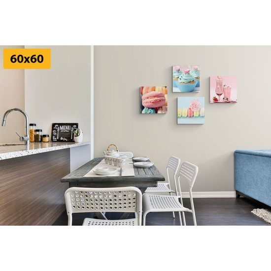 Set obrazů sladká tečka