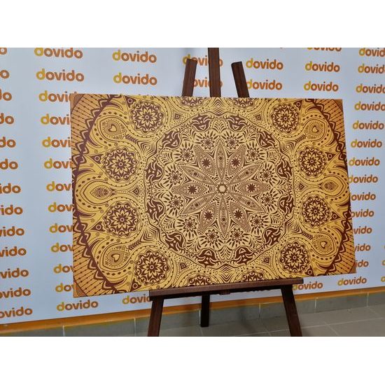Obraz zlatá luxusní Mandala