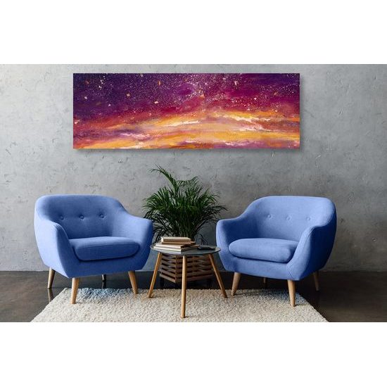 Obraz kouzelná olejomalba oblohy