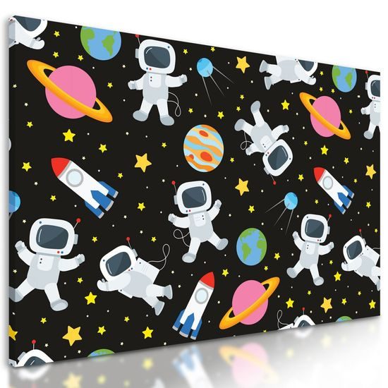 Obraz astronaut ve vesmíru