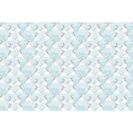 Tapeta okouzlující víla v modrém provedení