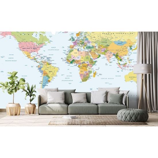 Samolepící tapeta klasická školská mapa