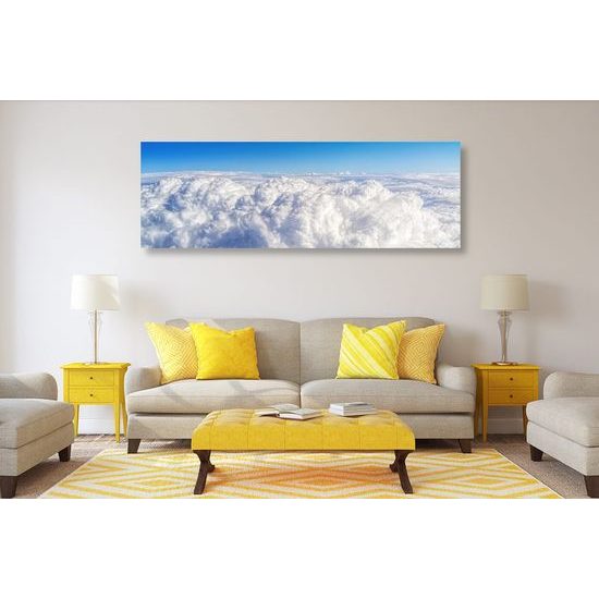 Obraz krásné bílé oblaky