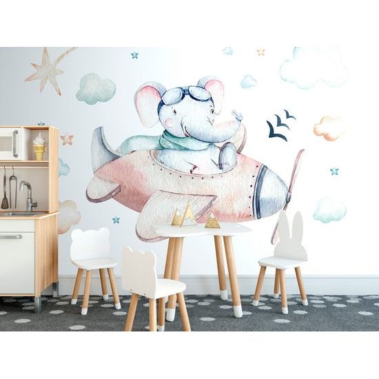 Krásná tapeta let slůně