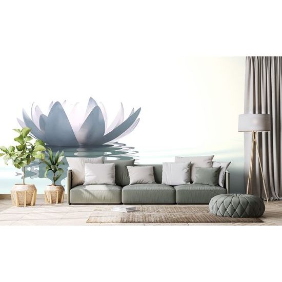 Samolepící tapeta jedinečný lotosový květ