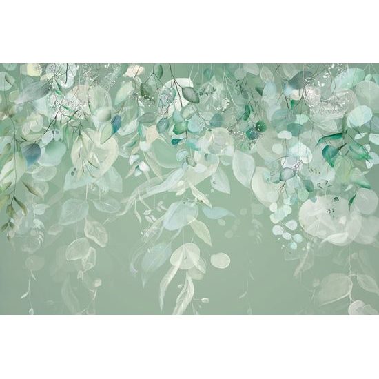 Tapeta krásné pastelové listy