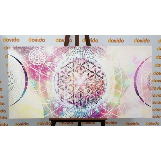 Obraz neobvyklá Mandala v barevném provedení