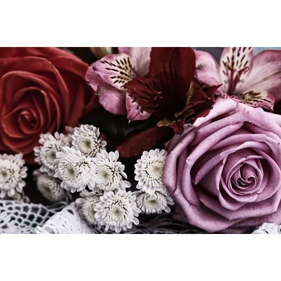 Obraz sváteční kytice