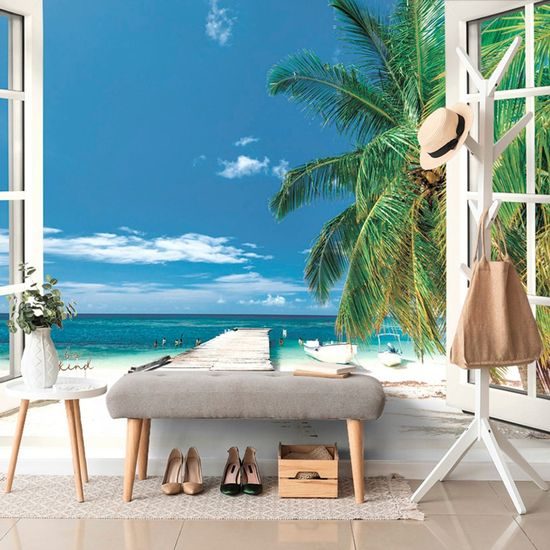 Samolepící tapeta tropický sen