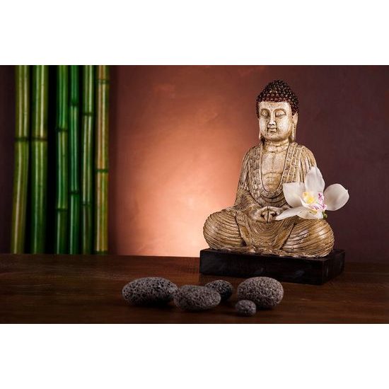 Fototapeta rozjímající Buddha