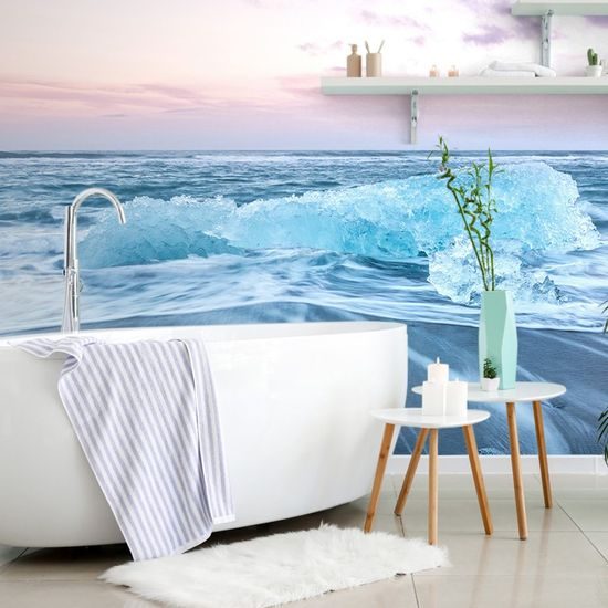 Tapeta tající ledová kra