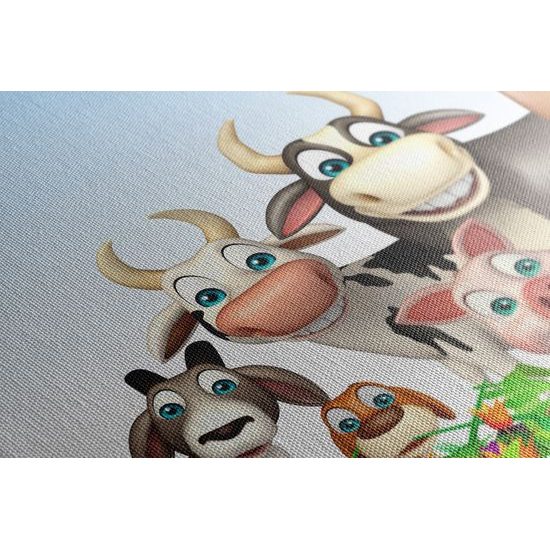 Obraz šťastná zvířátka