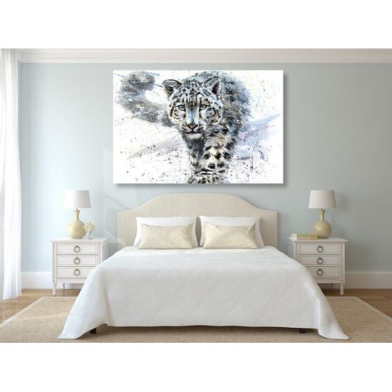 Obraz obláčkový leopard