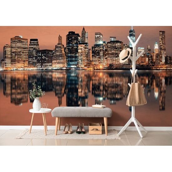 Fototapeta noční Manhattan