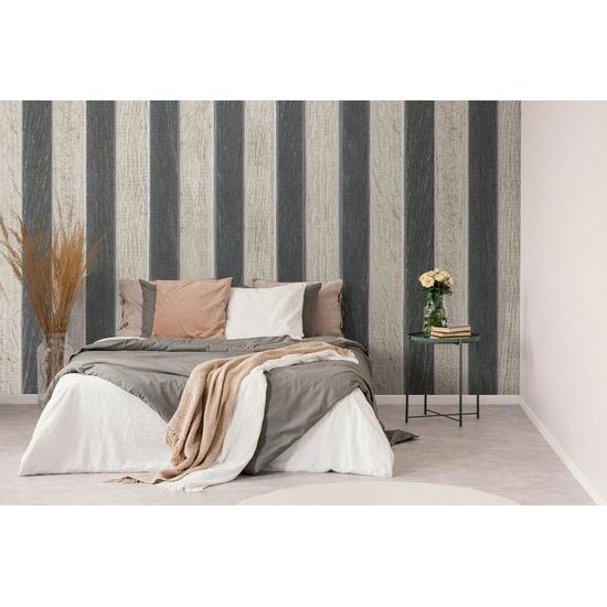 Samolepící tapeta kontrast dřeva s vintage nádechem