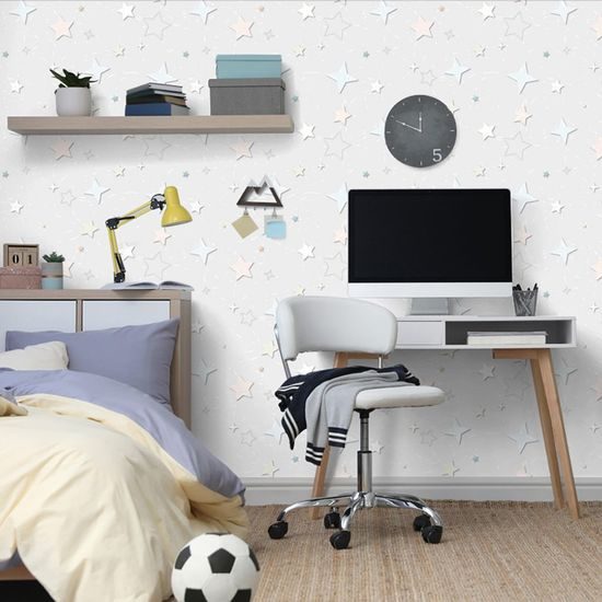 Samolepící tapeta krásné hvězdičky na noční obloze