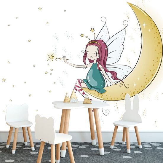 Samolepící tapeta měsíční víla