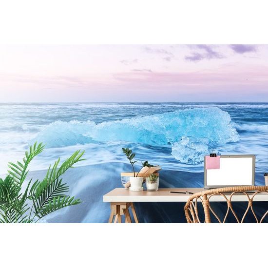 Tapeta tající ledová kra