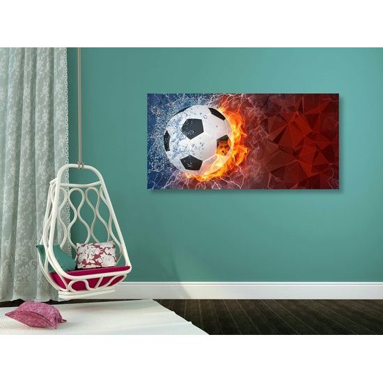 Obraz ohnivý míč