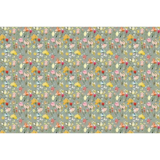 Samolepící tapeta abstraktní luční květiny