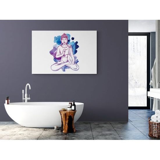 Obraz abstraktní ilustrace Buddhy