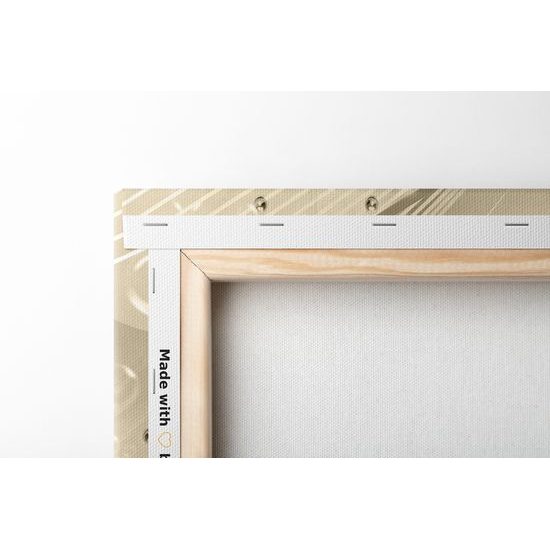 Obraz jemný luxus v sépivém provedení