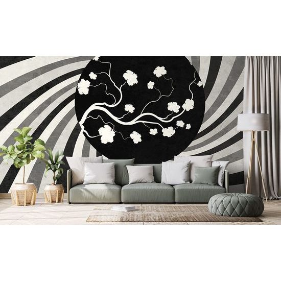 Zajímavá černobílá tapeta grunge pozadí