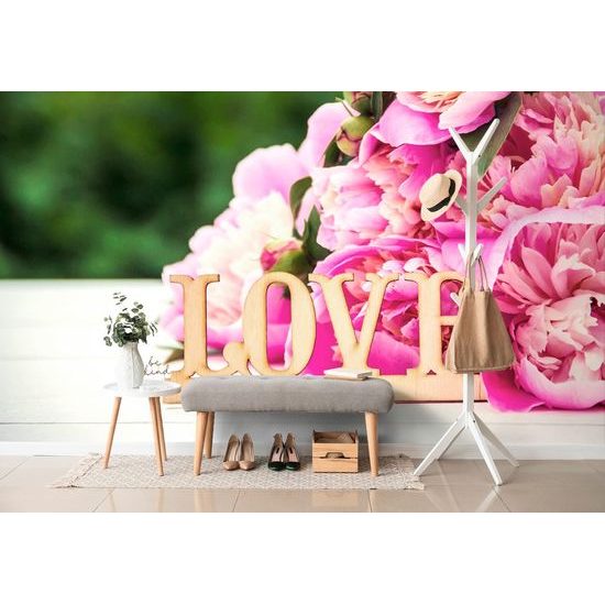 Fototapeta romantické pivoňky