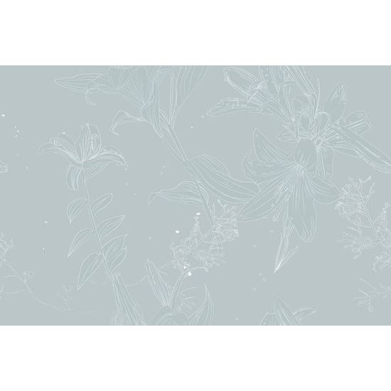 Samolepící tapeta jemná romantická lilie