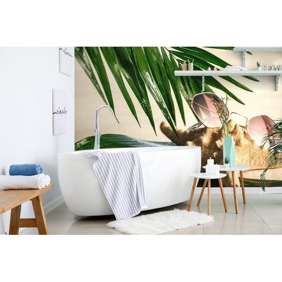 Fototapeta sluneční brýle na mořské hvězdici